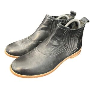 Roan by Bed Stu Black Ankle Boots, Sz 7.5